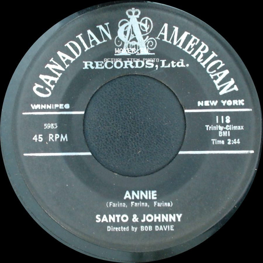 Santo & Johnny - Annie / Love Lost side A