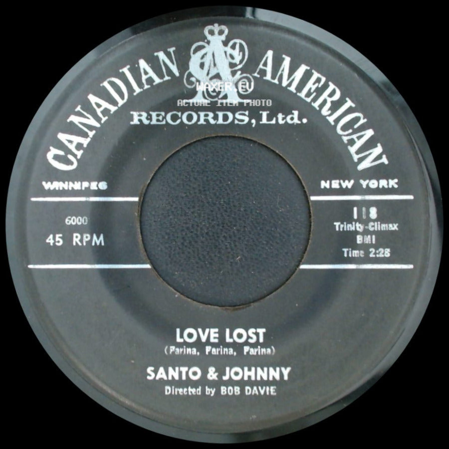 Santo & Johnny - Annie / Love Lost side B