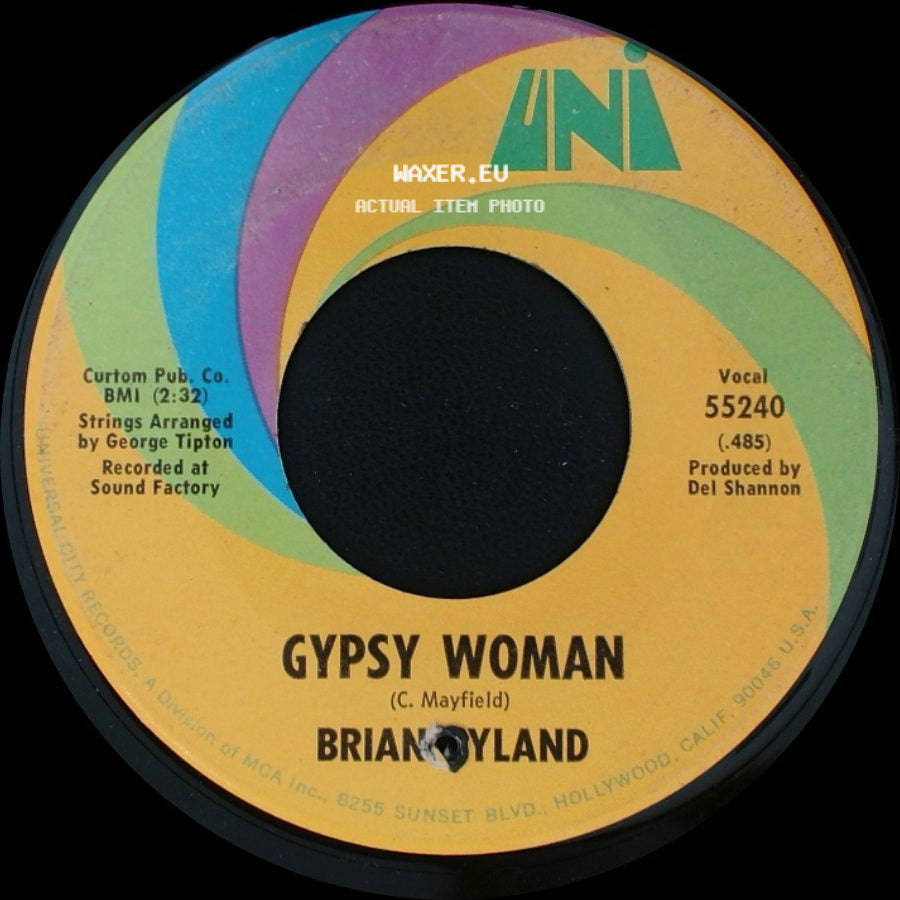 Brian Hyland - You And Me (#2) / Gypsy Woman side B