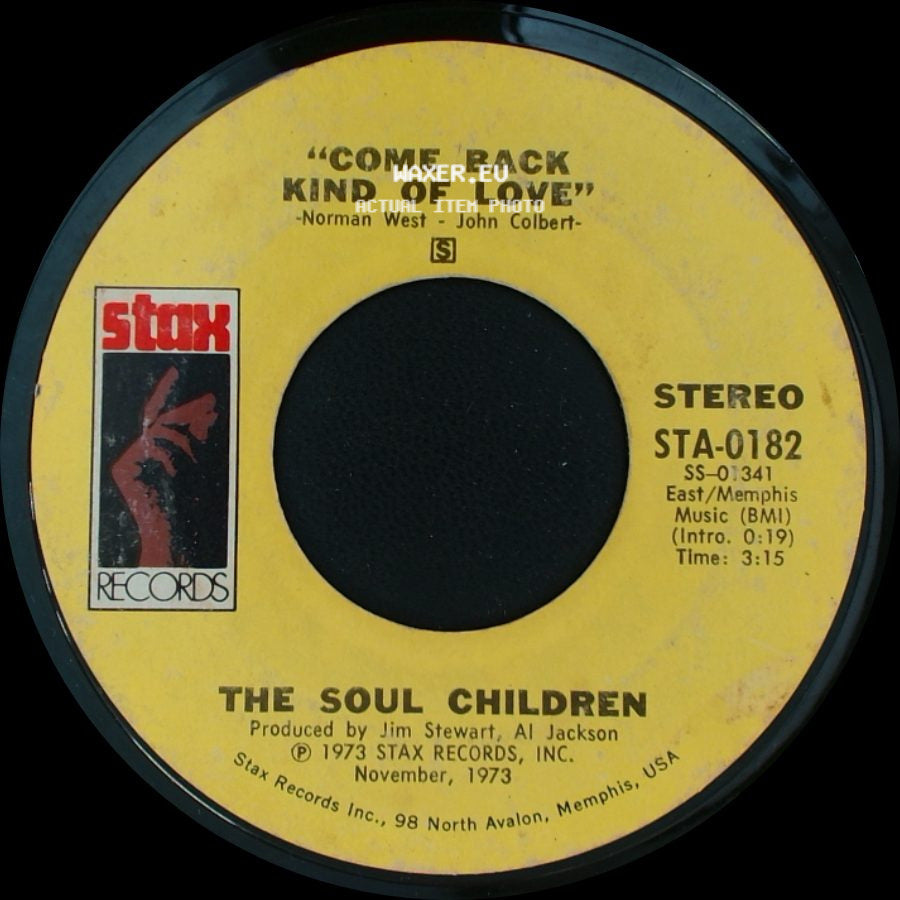 The Soul Children - Come Back Kind Of Love / I'll Be The Other Woman side A