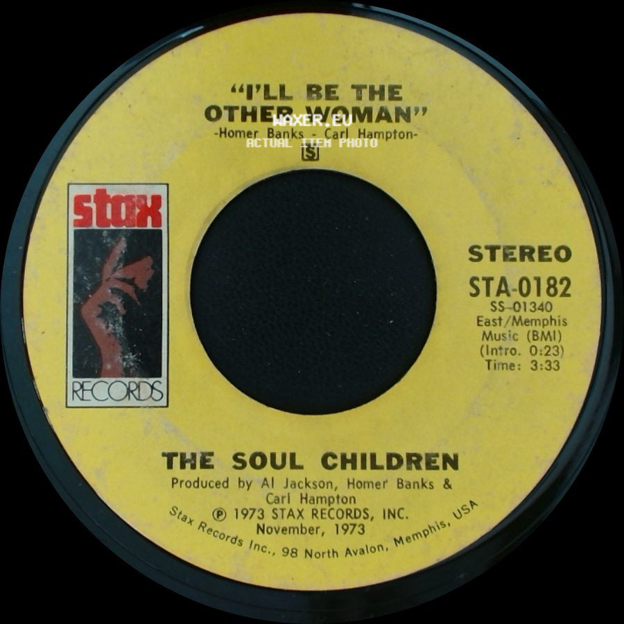 The Soul Children - Come Back Kind Of Love / I'll Be The Other Woman side B