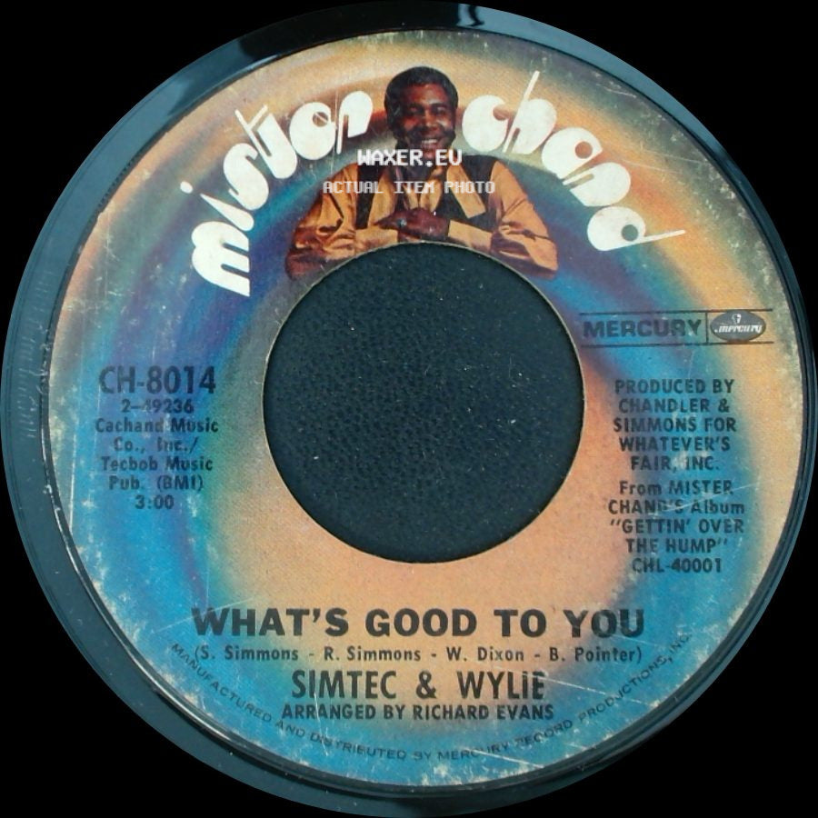Simtec & Wylie - What's Good To You / Cross That Bridge side A