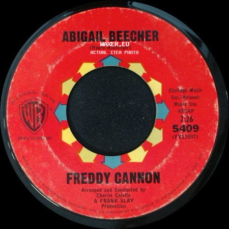 Freddy Cannon - All American Girl / Abigail Beecher side B