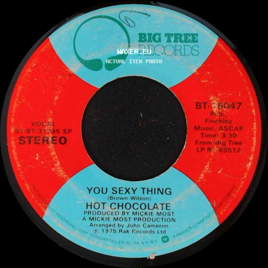 Hot Chocolate - You Sexy Thing / Amazing Skin Song side A