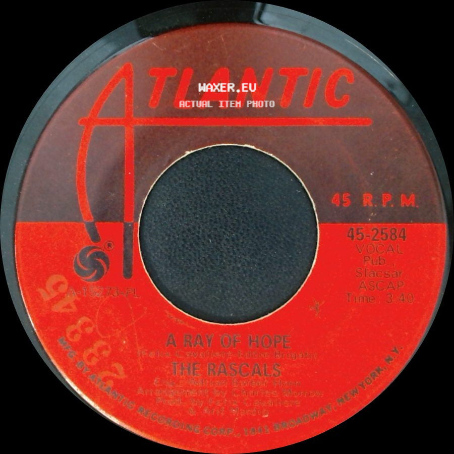 The Rascals - Any Dance'll Do! / A Ray Of Hope side B