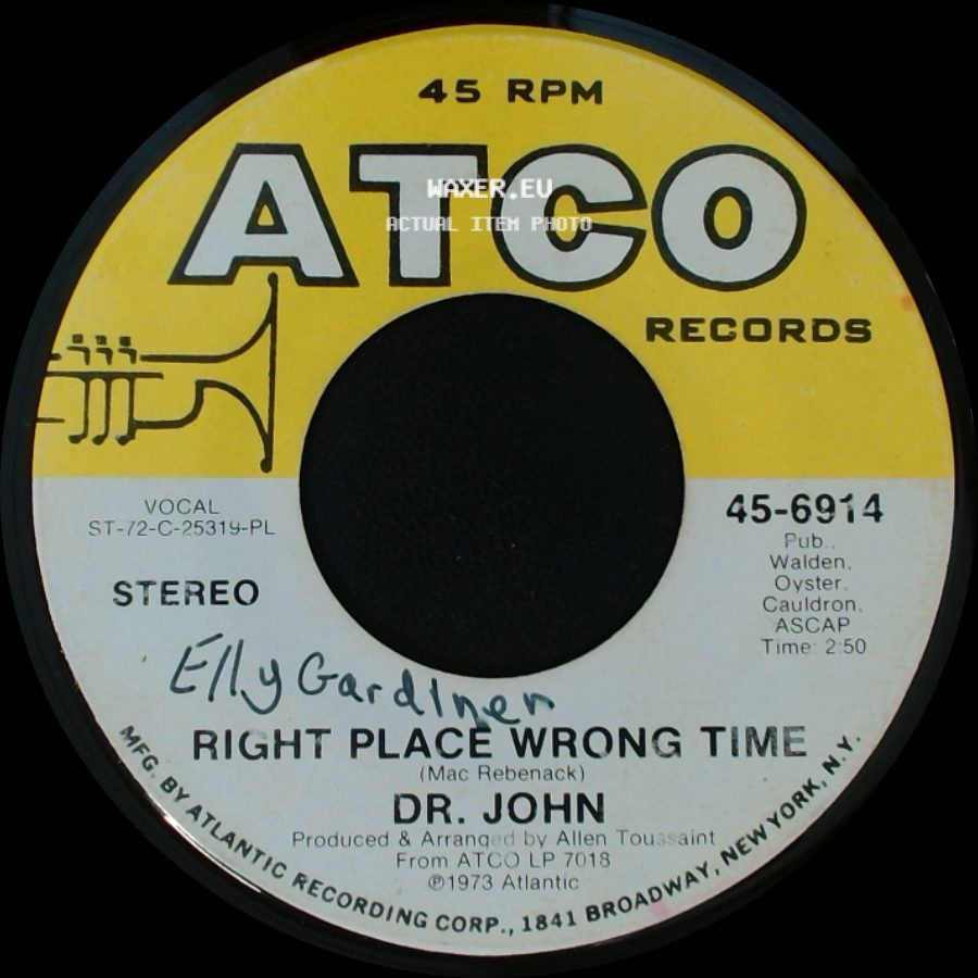 Dr. John - I Been Hoodood / Right Place Wrong Time side B