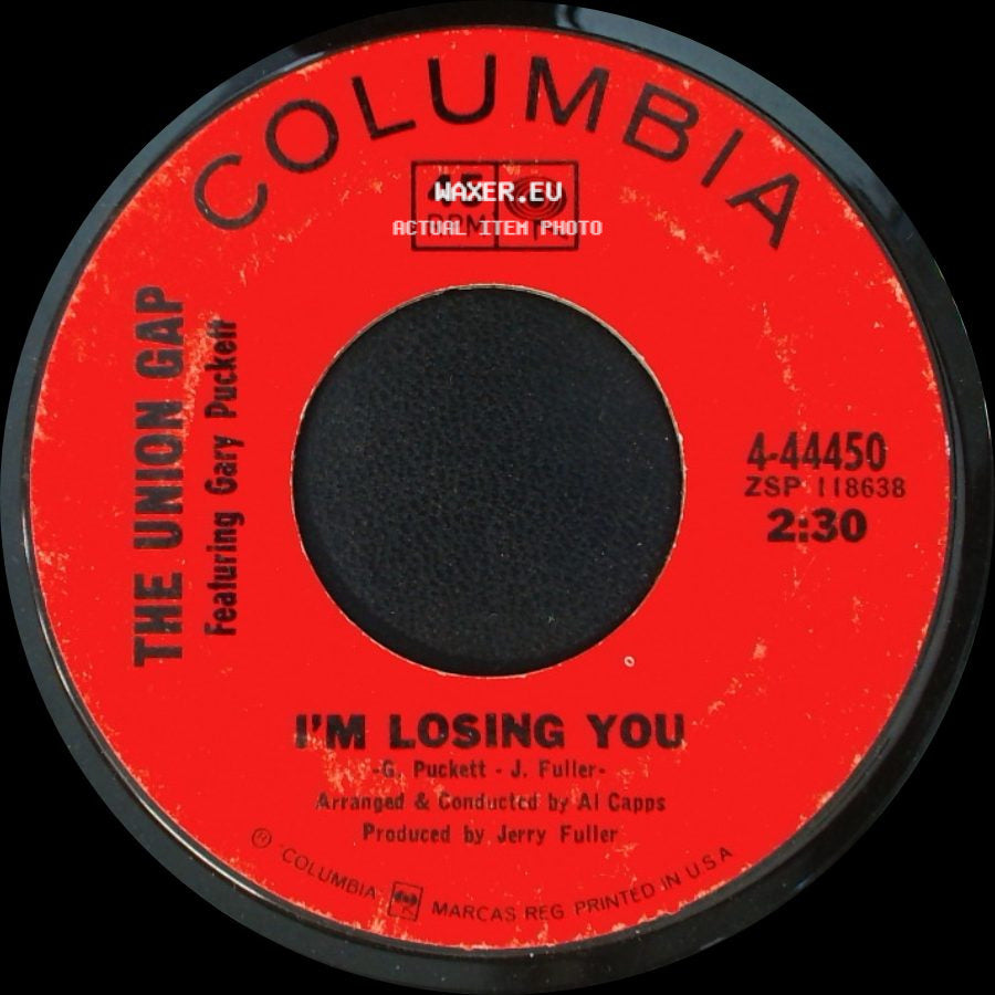 The Union Gap Featuring Gary Puckett - Young Girl / I'm Losing You side B
