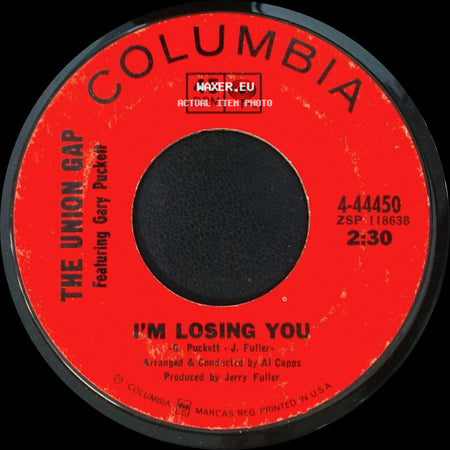 The Union Gap Featuring Gary Puckett - Young Girl / I'm Losing You side B