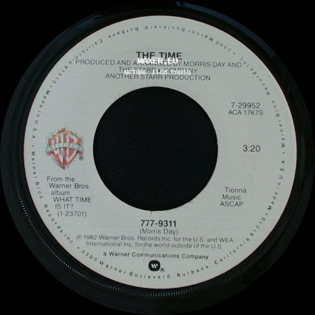 The Time - Grace / 777-9311 side B