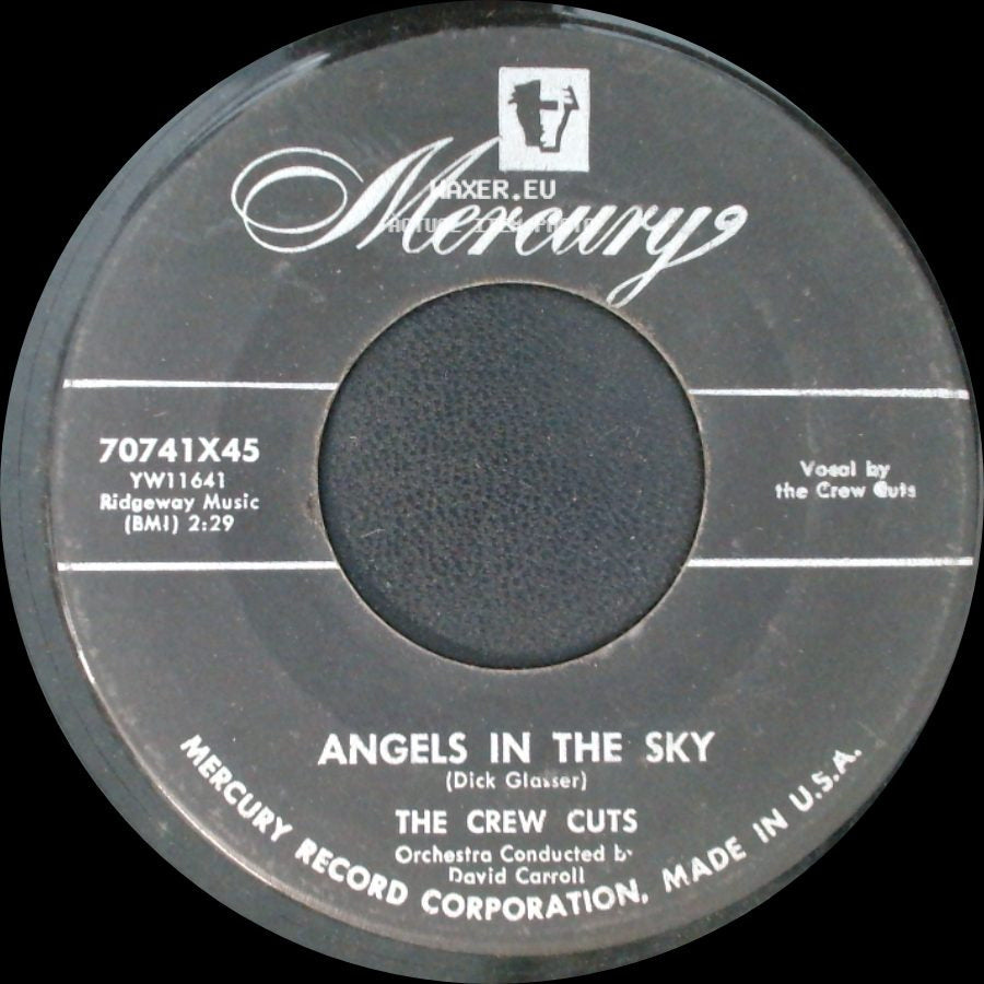The Crew Cuts - Angels In The Sky / Mostly Martha side A