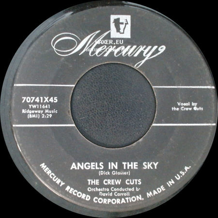 The Crew Cuts - Angels In The Sky / Mostly Martha side A