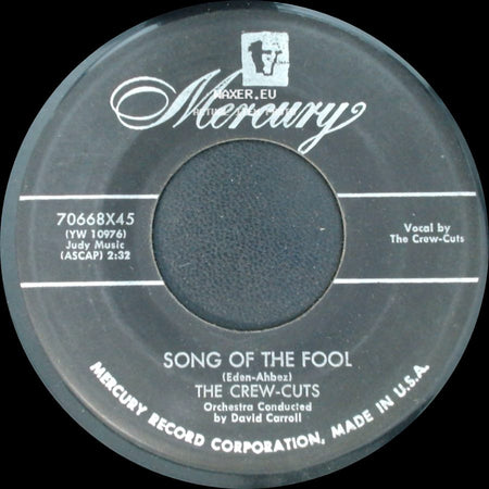The Crew-Cuts - Gum Drop / Song Of The Fool side B