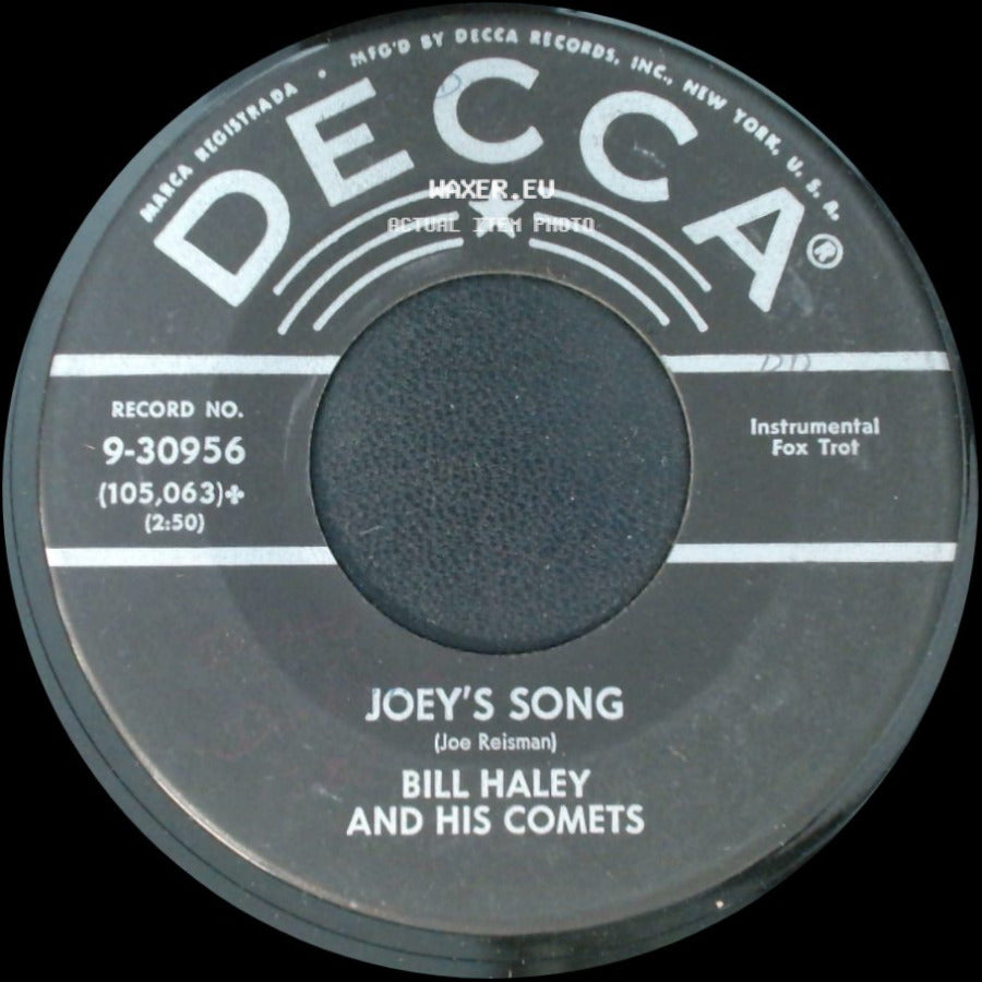Bill Haley And His Comets - Ooh! Look-A There, Ain't She Pretty / Joey's Song side B