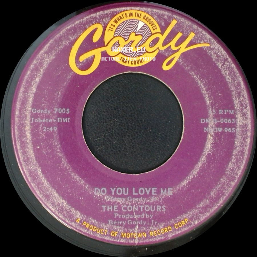 The Contours - Do You Love Me / Move Mr. Man side A