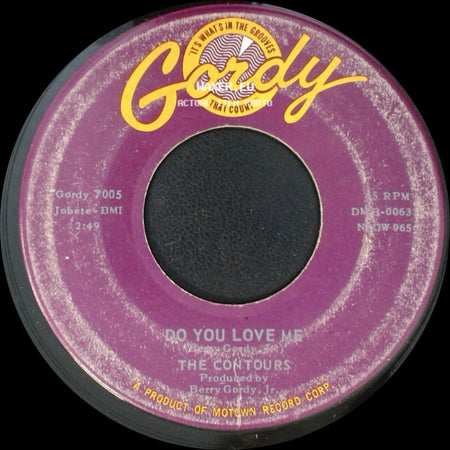 The Contours - Do You Love Me / Move Mr. Man side A