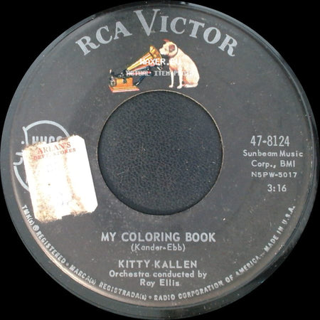 Kitty Kallen - My Coloring Book / Here's To Us side A
