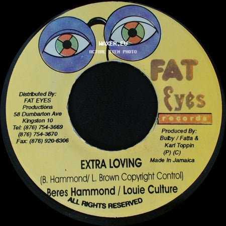 Beres Hammond / Louie Culture - Version / Extra Loving side B