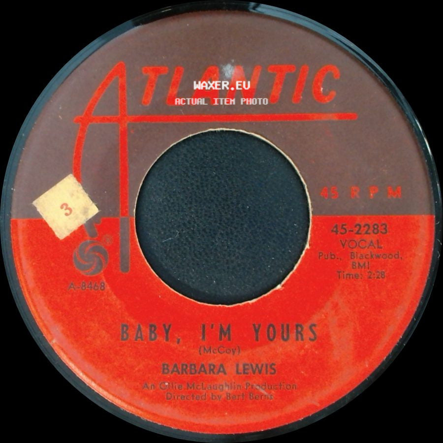 Barbara Lewis - I Say Love / Baby, I'm Yours side B