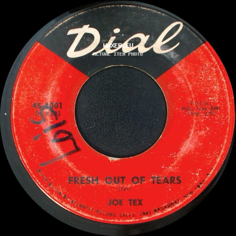Joe Tex - Hold What You've Got / Fresh Out Of Tears side B