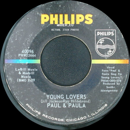 Paul & Paula - Young Lovers / Ba-Hey-Be side A