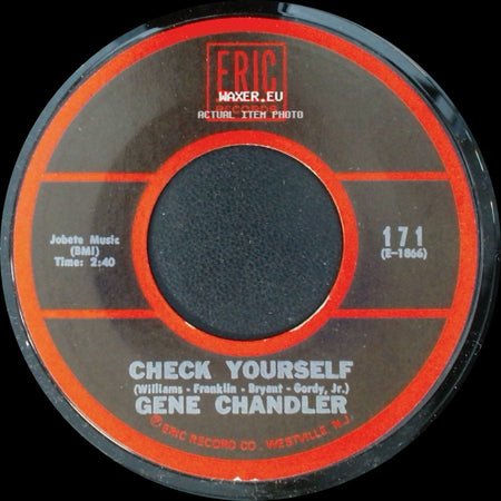 Gene Chandler - Duke Of Earl / Check Yourself side B