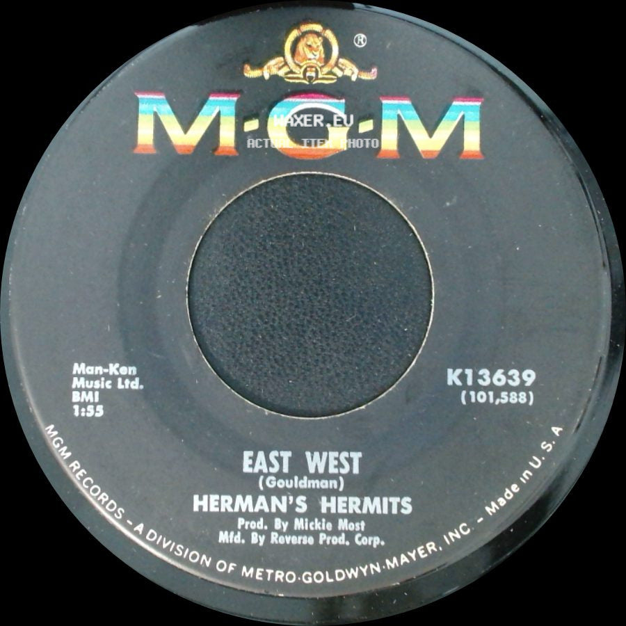 Herman's Hermits - East West / What Is Wrong What Is Right side A