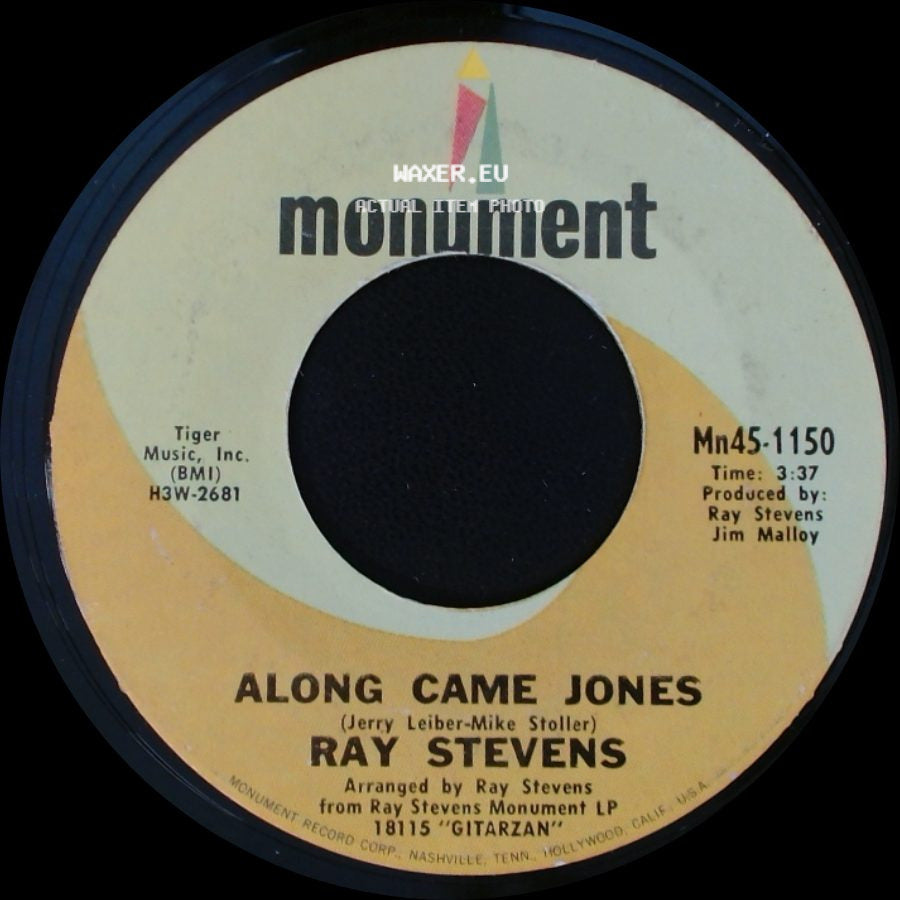 Ray Stevens - Yakety Yak / Along Came Jones side B