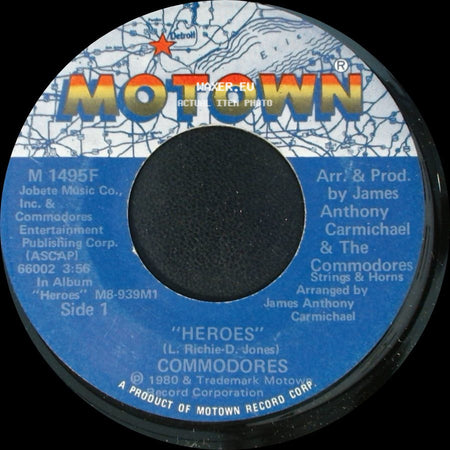 Commodores - Heroes / Funky Situation side A