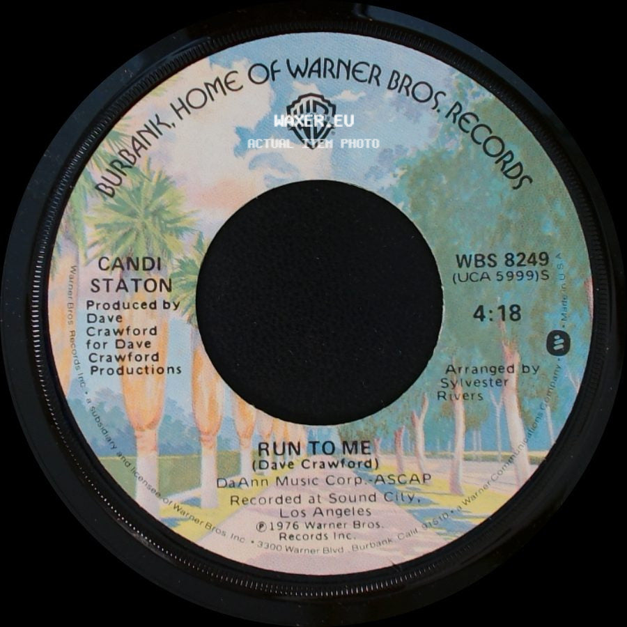 Candi Staton - Run To Me / What A Feeling side A