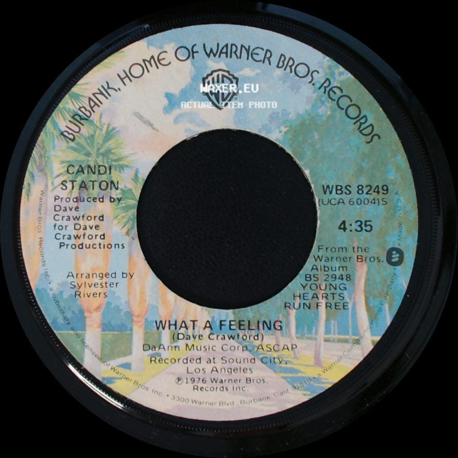 Candi Staton - Run To Me / What A Feeling side B