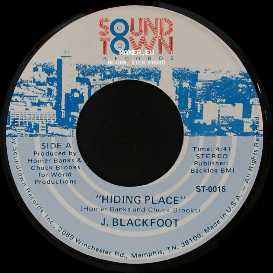 J. Blackfoot - Hiding Place / Street Girl side A
