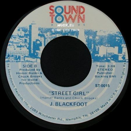 J. Blackfoot - Hiding Place / Street Girl side B