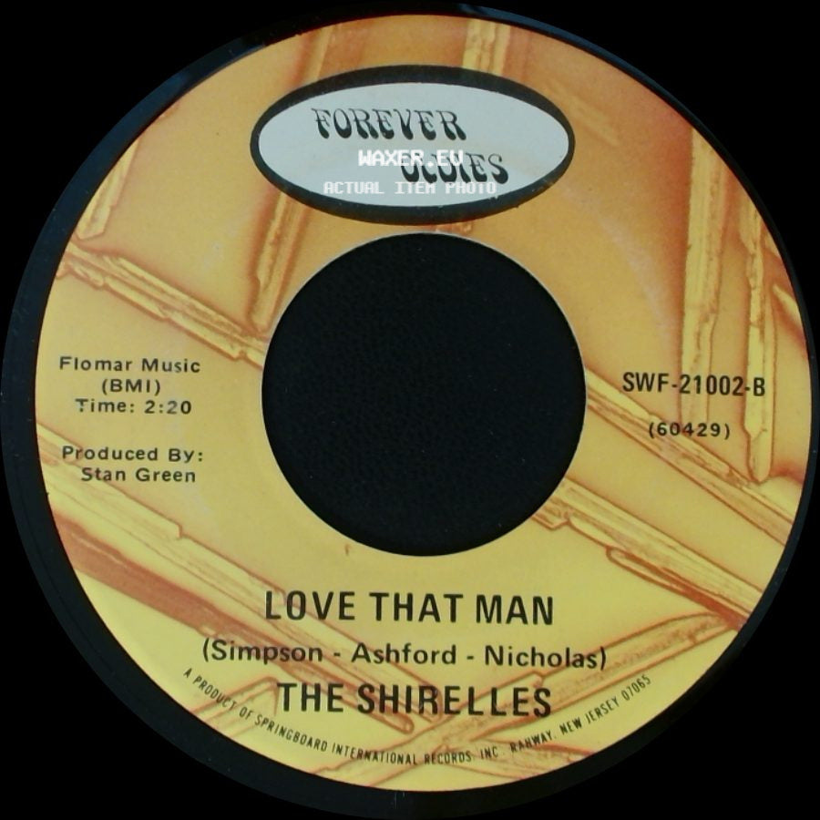 The Shirelles - Baby It's You / Love That Man side B