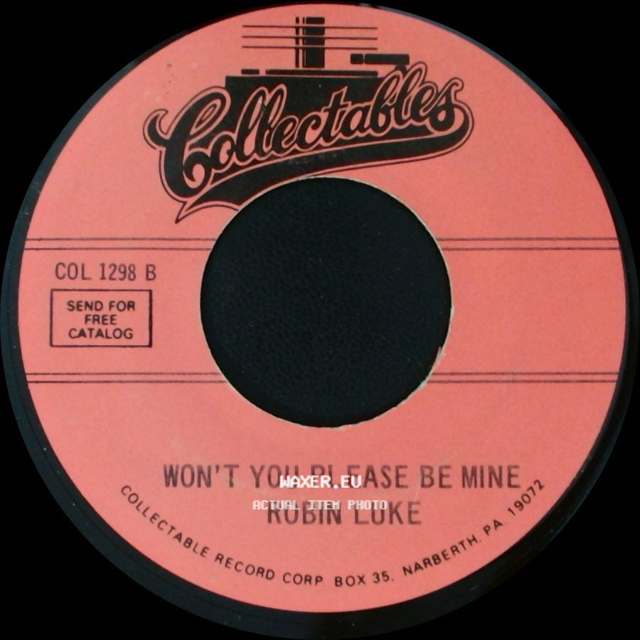 Robin Luke - Won't You Please Be Mine / Susie Darlin side A