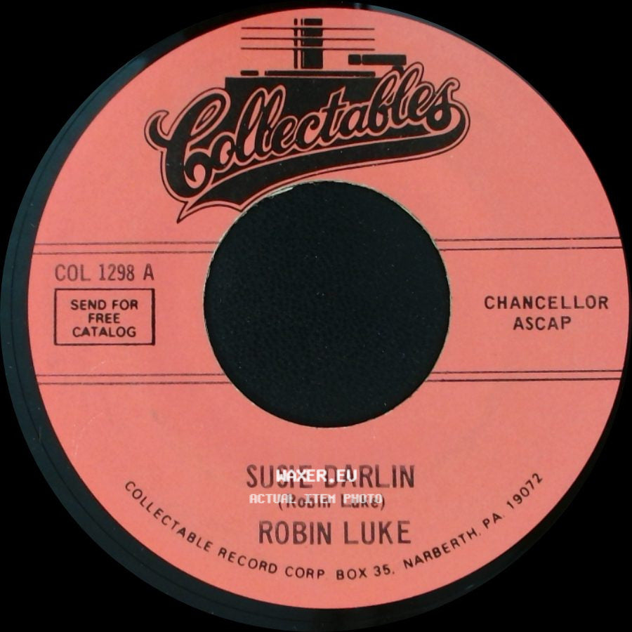 Robin Luke - Won't You Please Be Mine / Susie Darlin side B