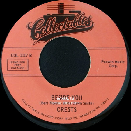 Crests - Beside You / Sixteen Candles side A