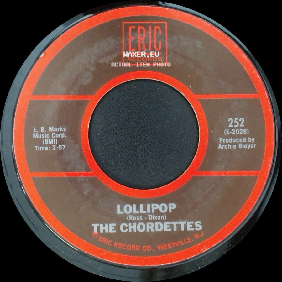 The Chordettes - Mr. Sandman / Lollipop side B