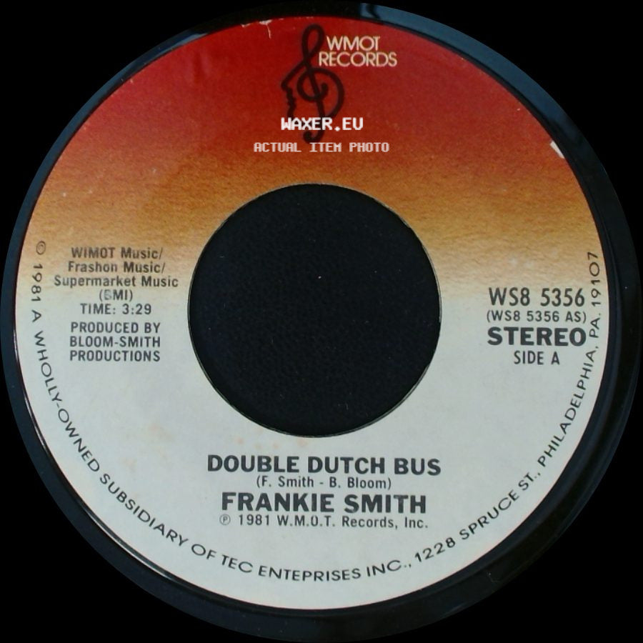 Frankie Smith - Double Dutch Bus / Double Dutch side A