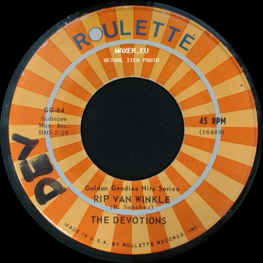 The Devotions / Darrel & The Oxfords - Rip Van Winkle / Picture In My Wallet side A