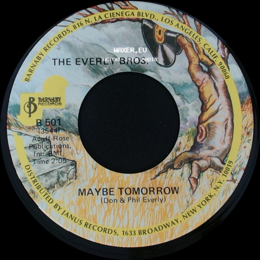 The Everly Bros. - Maybe Tomorrow (Don & Phil Everly) / Wake Up Little Susie side A