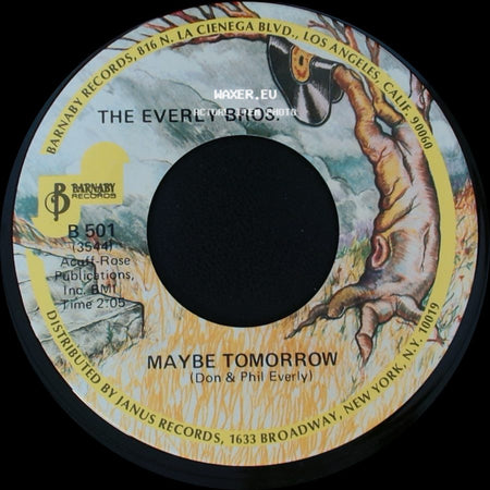 The Everly Bros. - Maybe Tomorrow (Don & Phil Everly) / Wake Up Little Susie side A