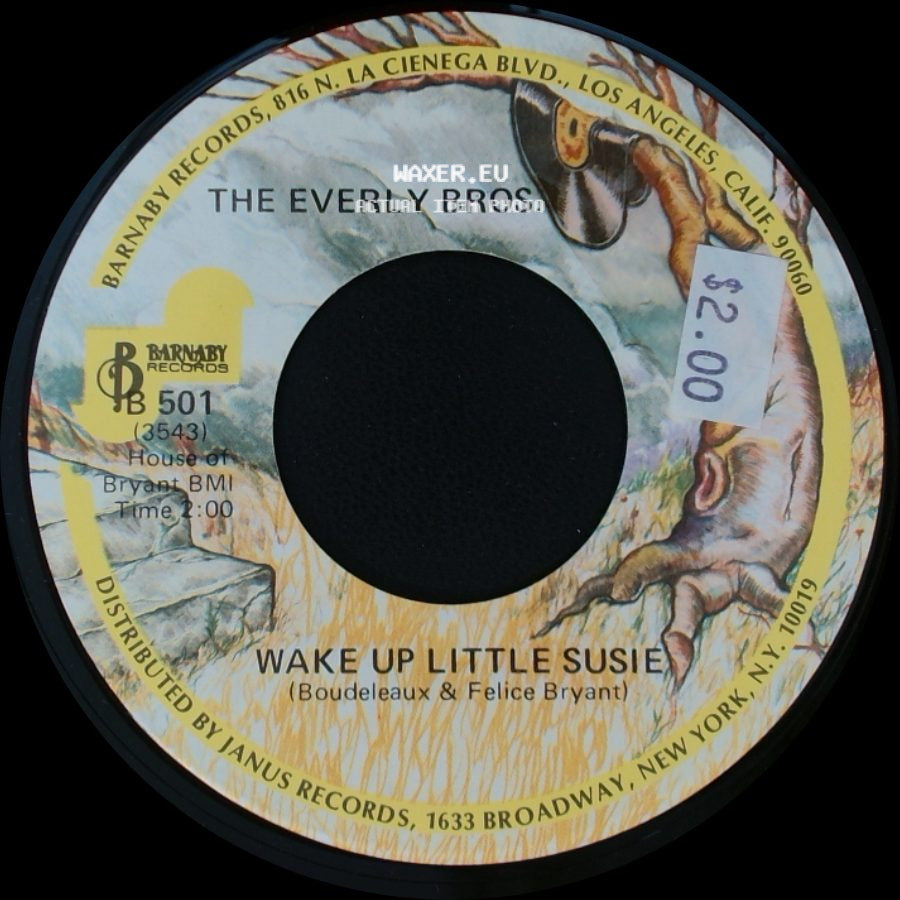 The Everly Bros. - Maybe Tomorrow (Don & Phil Everly) / Wake Up Little Susie side B