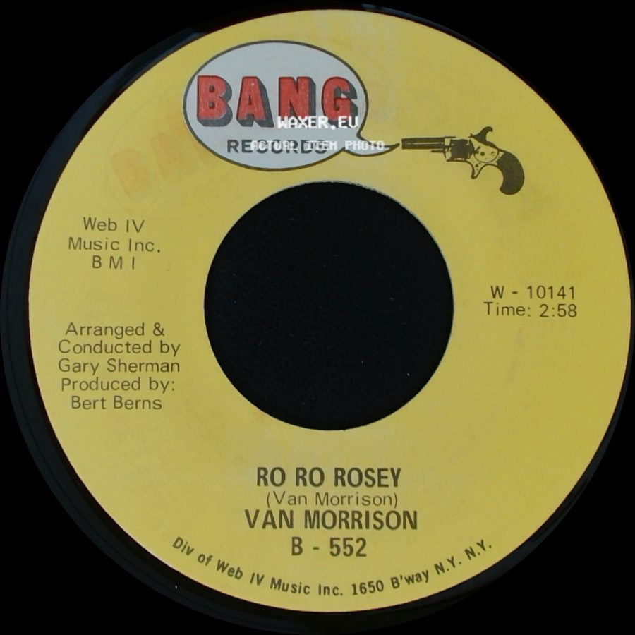 Van Morrison - Chick - A - Boom / Ro Ro Rosey side B