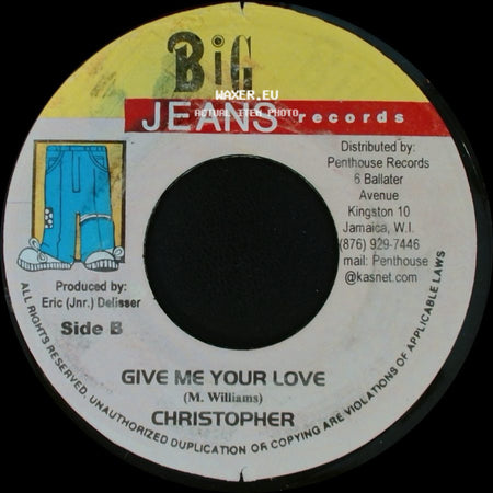 Delly Ranks / Christopher - Independent Woman / Give Me Your Love side B