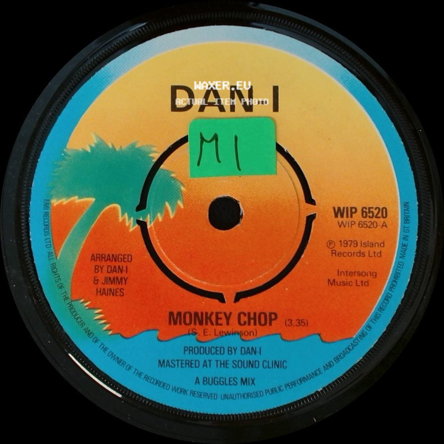 Dan-I - Monkey Chop / Roller (Do It) Boogie side A