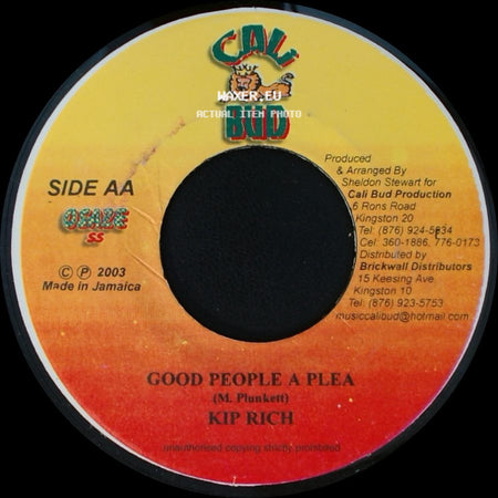Louie Culture / Kip Rich - Nothing Else We Don't Want / Good People A Plea side B