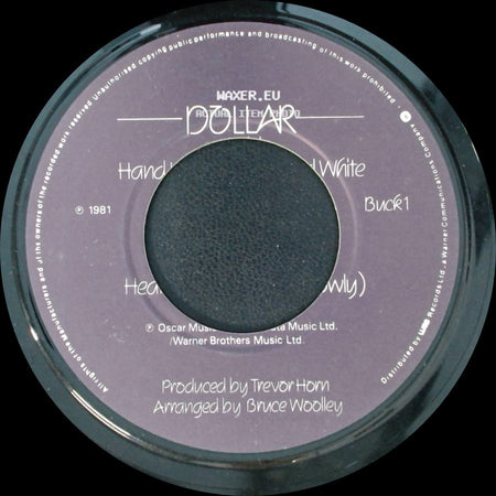 Dollar - Unknown Title A / Hand Held In Black And White side B