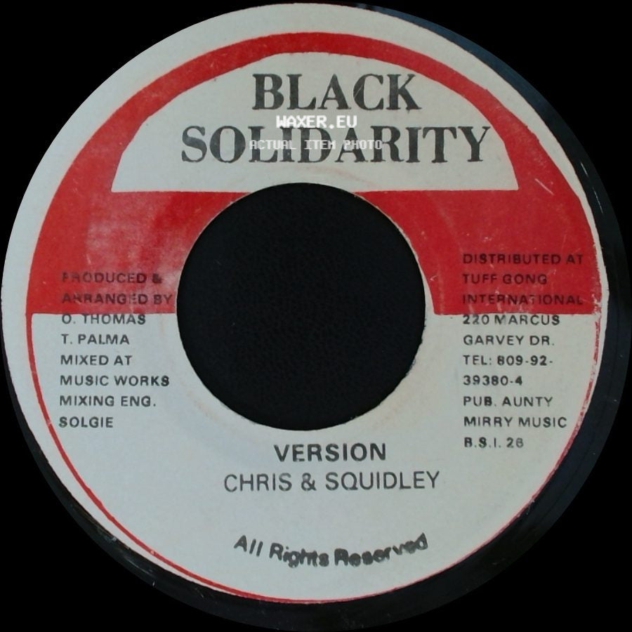 Chris & Squidley - Version / Version Chris & Squidley side B
