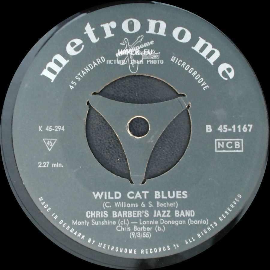 Chris Barber's Jazz Band - Petite Fleur / Wild Cat Blues side B