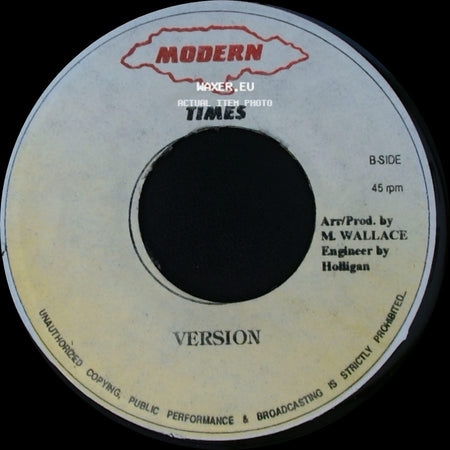 Benny Cruise - Version / I Will Always Love You (Adapted) (Ragga Mix) side A